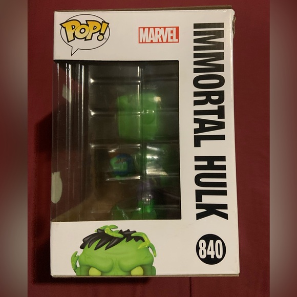 Funko Pop! Immortal Hulk Action Figure - Green and Purple - Picture 2 of 4